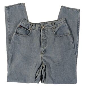 Vintage Lawman Western Jeans Size 11 High Waisted Light Wash 100% Cotton